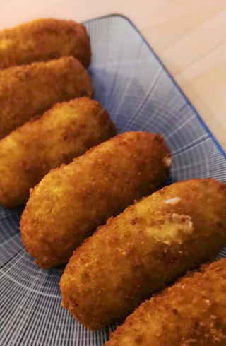 Croquetas de pollo caseras
