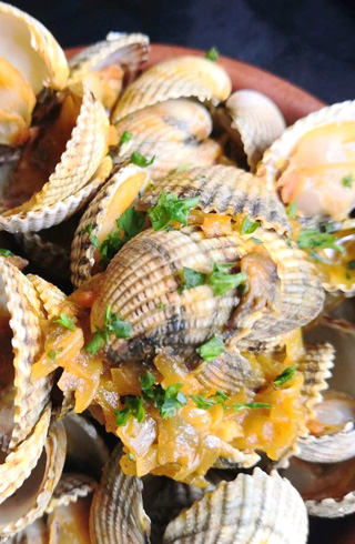 Berberechos al Albariño